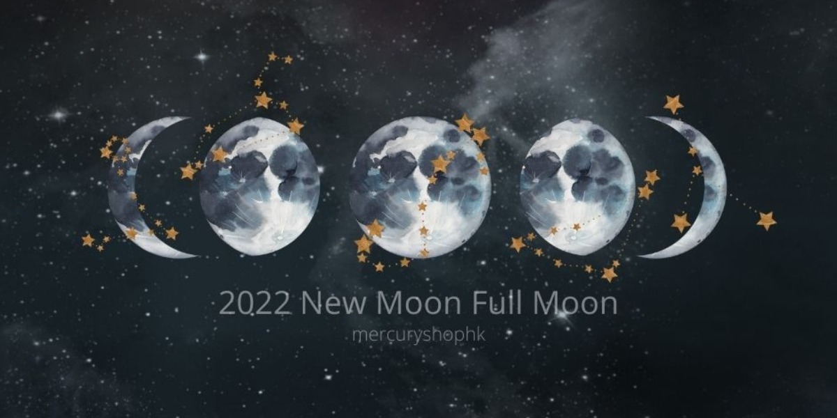 【2022 年新月。滿月。日食。月食】下半年香港月相時間表